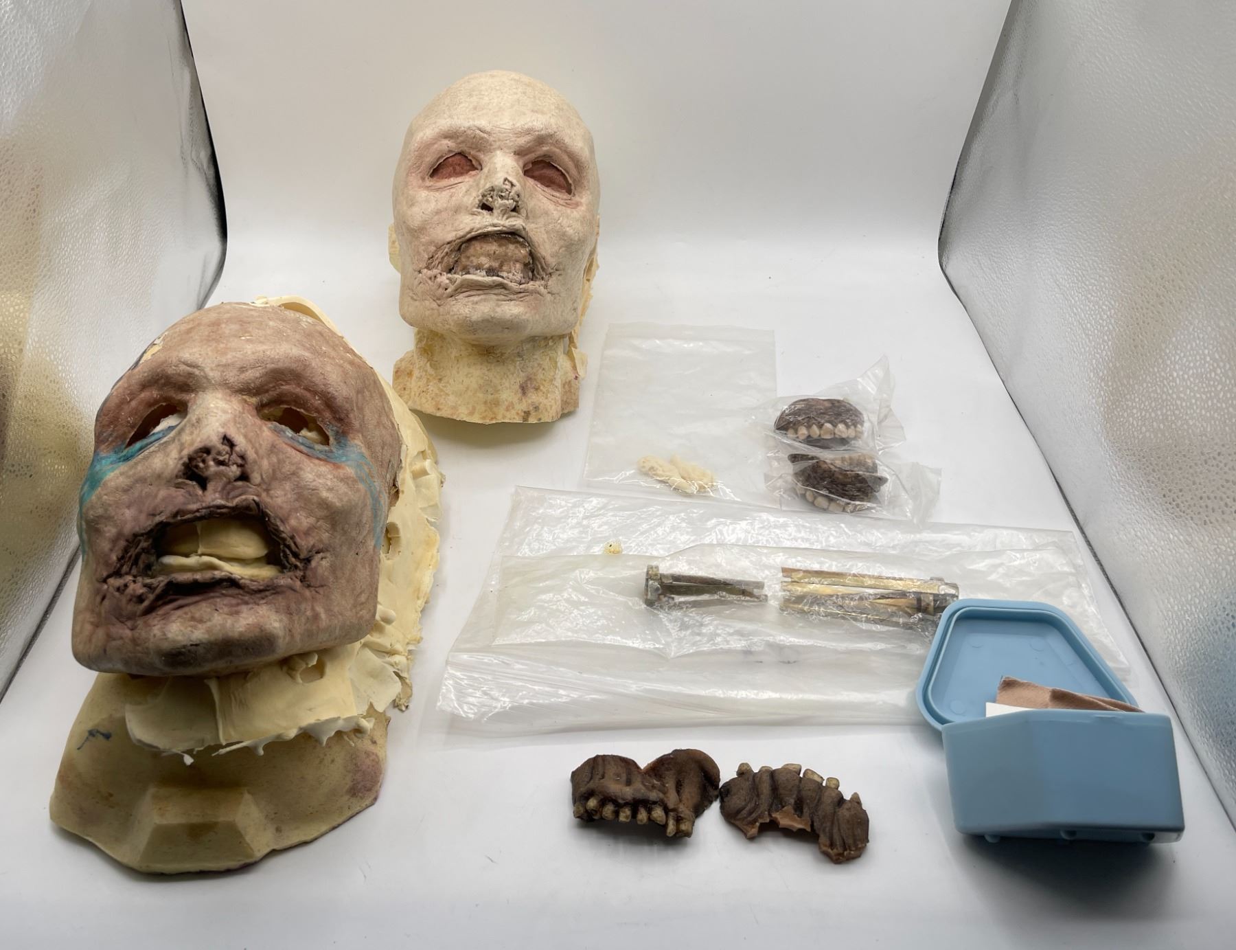 "Nancy Drew" Season 3/4 - Copperhead paint reference faces/ teeth/ face casts